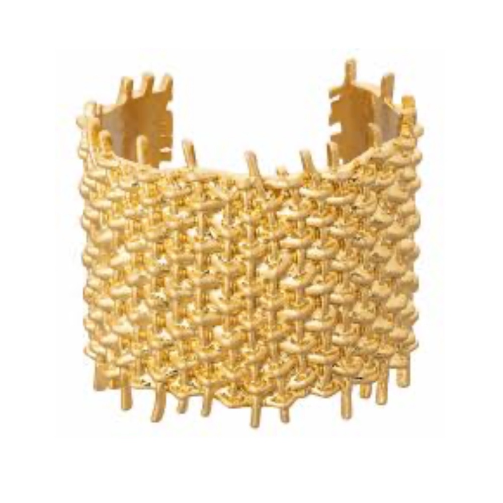 Oroton Gold Olive Cuff